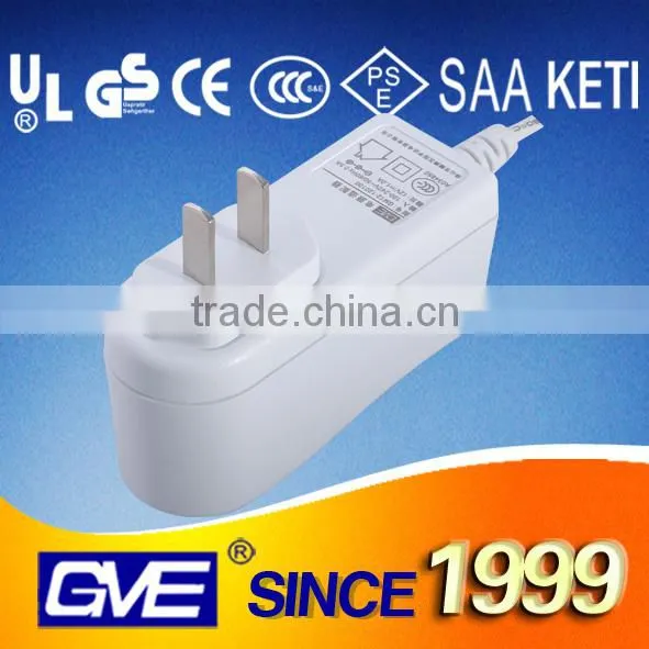 GVE White Plastics 12v dc 1.5a 2a Power Adapter for Phone With CCC CE photo-2