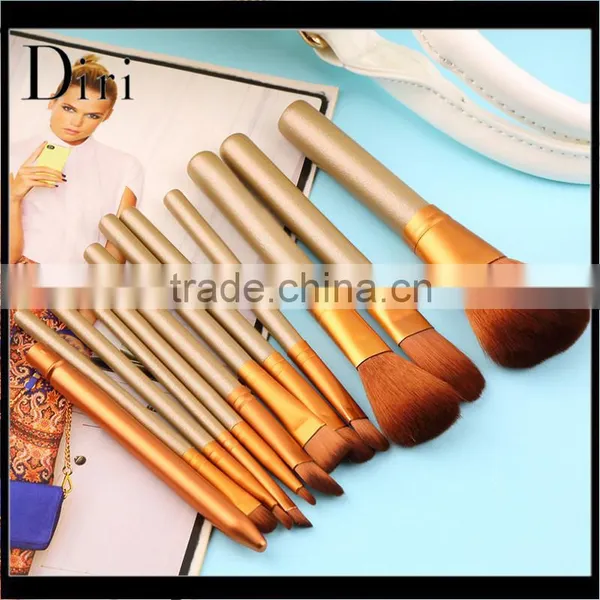 Flat Top Cosmetic Long Handle Foundation Makeup Brush photo-4