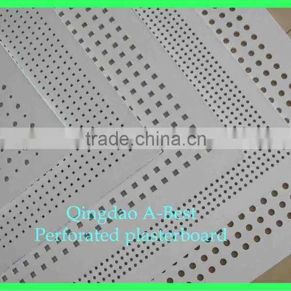 12mm Perforated Gypsum Ceiling Tiles photo-2