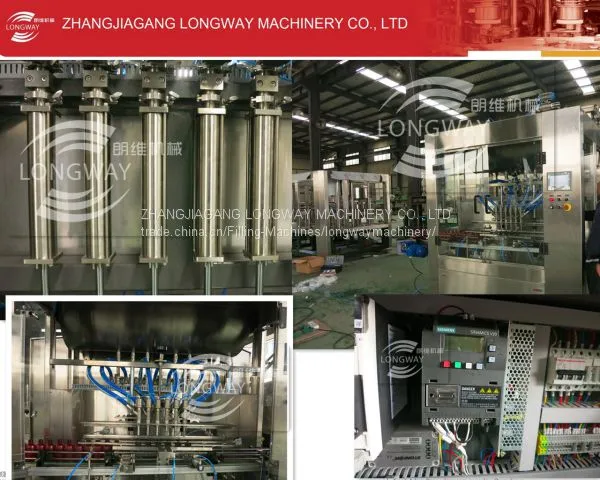 Fruit Sauce Piston Filling Machine