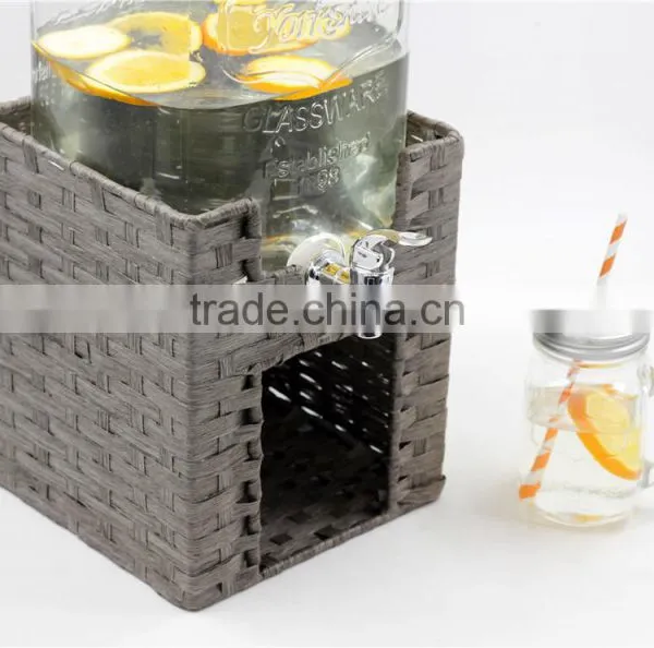 Square 8L Party Drink Glass Dispenser Set photo-3