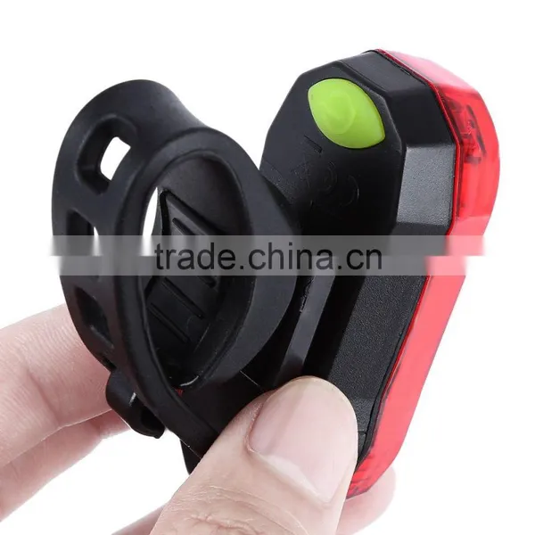 LEADBIKE 2pc Bicycle Lights Bike Warning Safety Water Resistant Front Tail Light Set Front Light Taillight photo-3