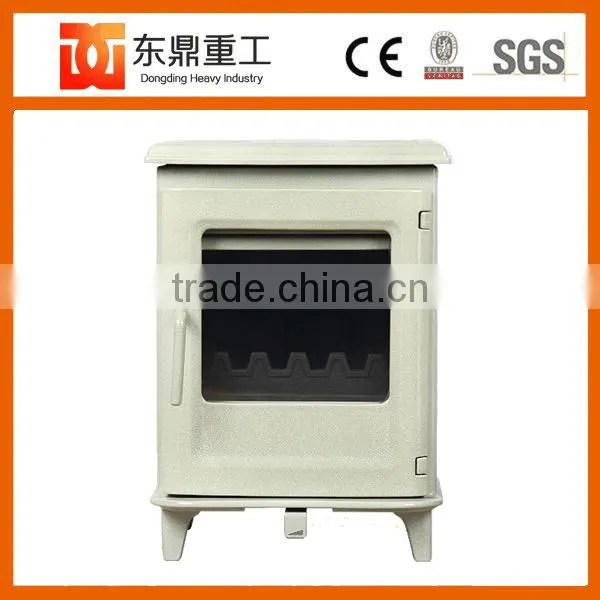 China Factory Directly Sale Cast Iron Enamel Fireplace/wood Stove for Wholesales photo-2