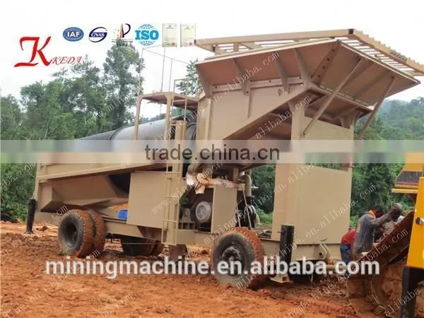 Movable Gold Wash Plant in Southeast Asia With Patent For Sale photo-6