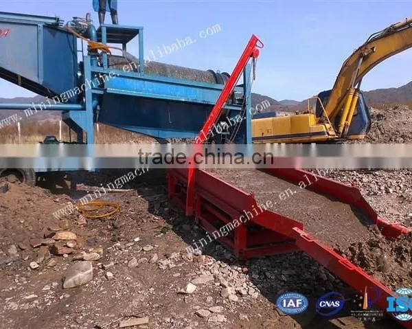Large Capacity High Efficient KD Series Alluvial Gold Trommel for Sale photo-5
