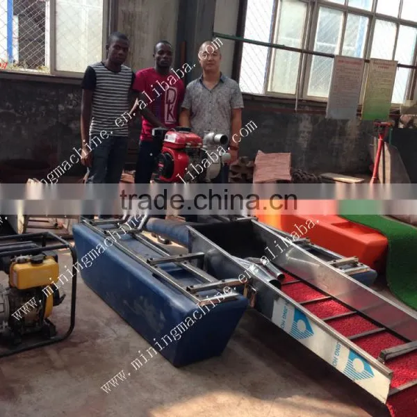 Mini Portable Gold Dredging Dredger in Small River photo-3