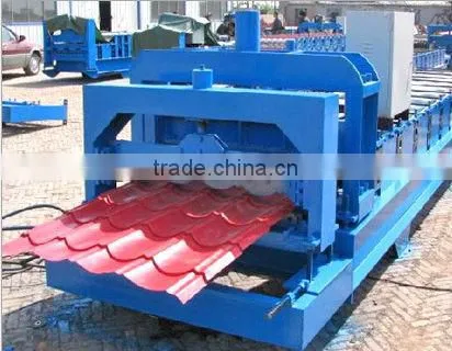 Glazed Colored Steel Roof Tile Making Machine