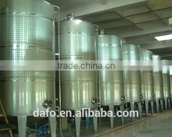 Stainless Steel 304 Dimple Jacket Wine Fermentation Tank/cooling Jacket Wine Tank photo-6