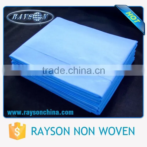 Disposable Non Woven Blue Blanket photo-2