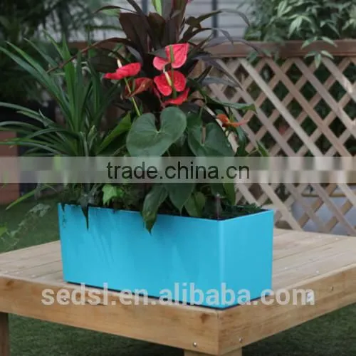 Garden Decoration Pot, Golf Umbrella Plastic Planter Box, Self Watering Plant Box photo-4