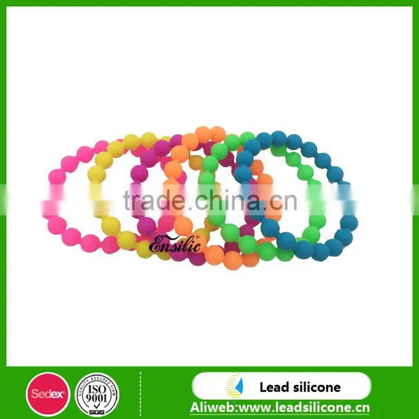 Female Favorite Fashion Jewelry Silicone Spiky Bead Bracelets photo-3