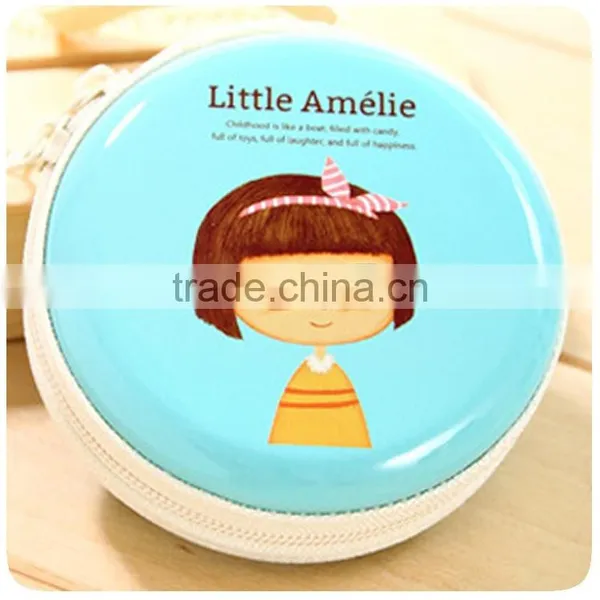 J475 Yellow Colo Clear Coin Bag With High Quality