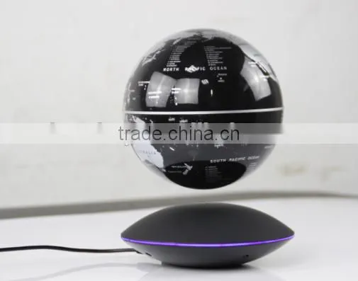 Magnetic Floating Levitation Globe Unique Maglev Globe Silver Color photo-2