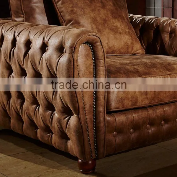 Foshan Tufted Chesterfield Sofa Design for Home Furniture photo-3