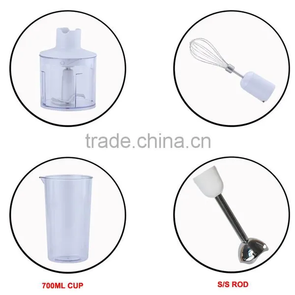 Personal Blender/stick Blender Multi Function Mini Electric Kitchen Appliance Hand Blender photo-2