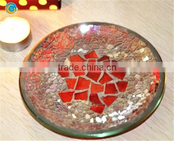 Hand Crafted Mosaic Glass Bowl