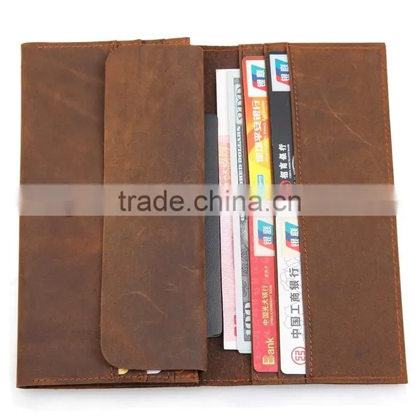 2017 Branded Personalized Leather Passport Holder Minimal Passport Organizer Travel Wallet Crazy Horse Leather Passport Case photo-3