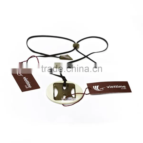 2016 Fashionable Design of Buffalo Horn Pendant/buffalo Horn Jewelry/buffalo Horn Necklace photo-3