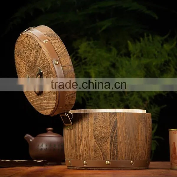 Coffee Bean Packaging Wood Barrel photo-4