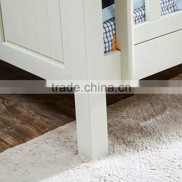 Antique European Style Kids Kingdom Little Cottage Shaped Pure White Children Bed BF11-02274d photo-4