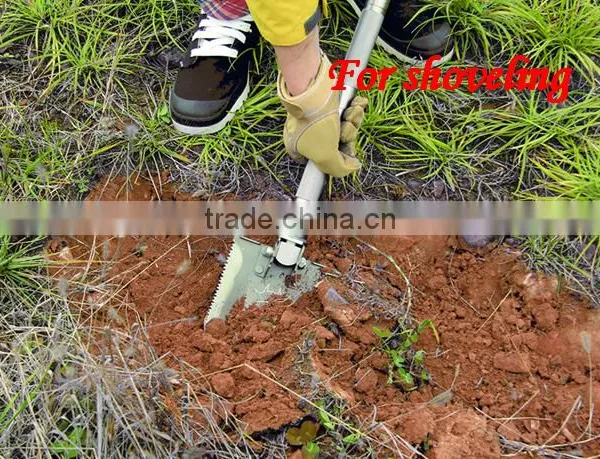 Earthquake Rescue Equipment Multi-purpose Outdoor Tool Aluminum Alloy Spade Shovel DJSV-IV II Wooden Shovel photo-4