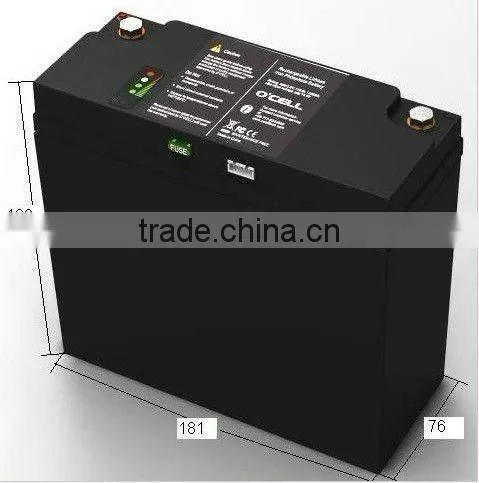 12V 20Ah LiFePO4 Battery With SMBus Battery for Golf Trolley photo-2