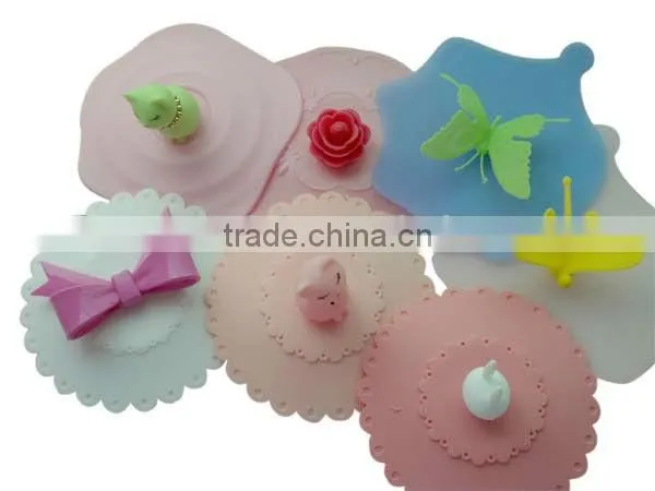 Rubber Cover for Mug Silicone Drinking Glass Lid photo-6