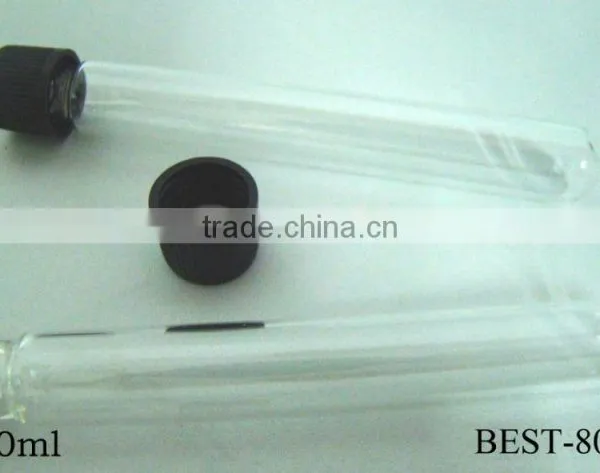5-50ml Empty Round Bottom Cheap Test Tube With White Plastic Cap photo-3