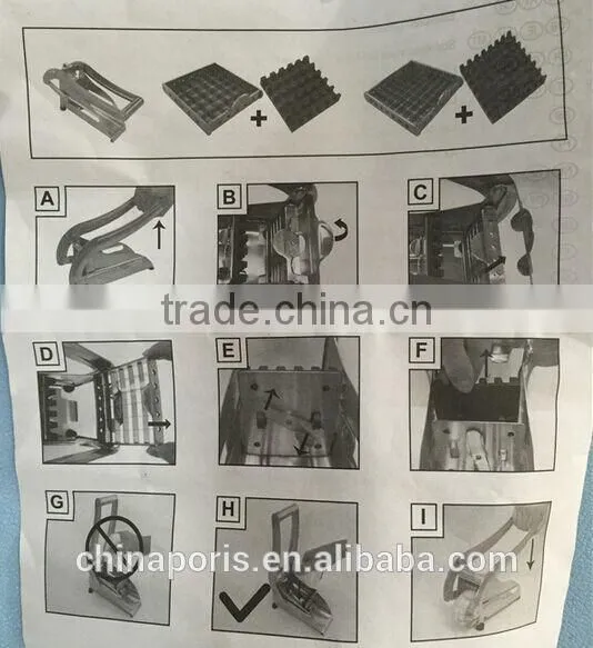 Factory Sales!!! STAINLESS STEEL Potato Chip French Fries Cutter Potato Chip Slicer/ Vegetable Slicer /VEGETABLE CHOPS photo-5