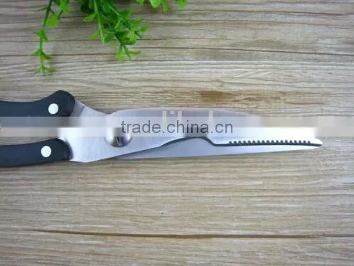 New 10" Kitchen Shears Stainless Steel Poultry Chicken Bone Serrated Scissors photo-3