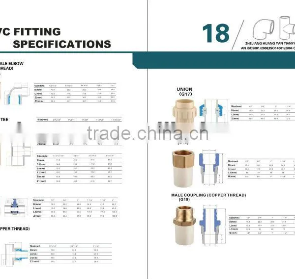 ASTM D2846 CPVC PIPE FITTINGS photo-4