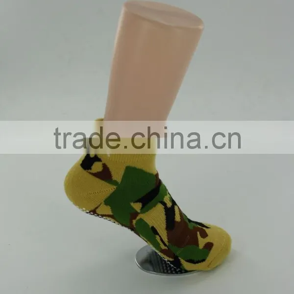 Men Ankle Sport Running Cotton Socks With Camouflage Design photo-3