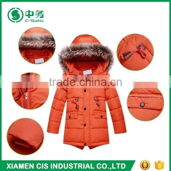Custom High Quality Child Winter Coat Boy Coat Kid Coat photo-4
