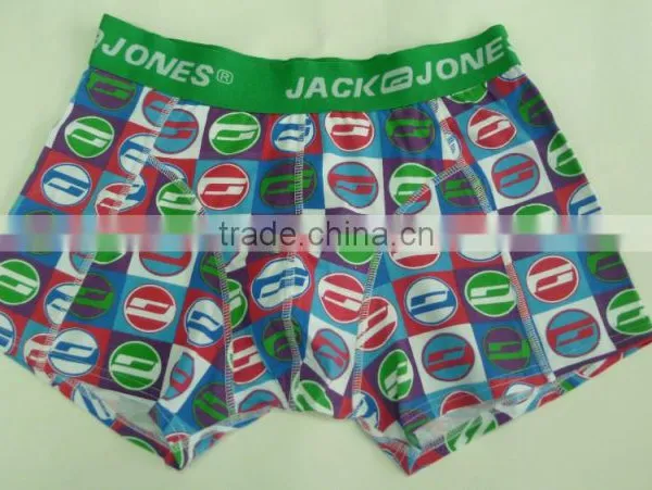 Wholesales Hamburg Print Boxer Man Underwear Booty Shorts photo-2