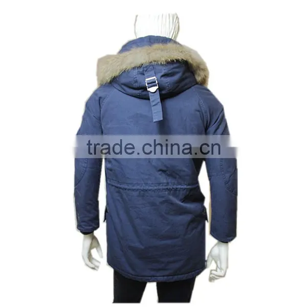 2014 2015 New Design Mens Long Coat Winter Parka Coats photo-3