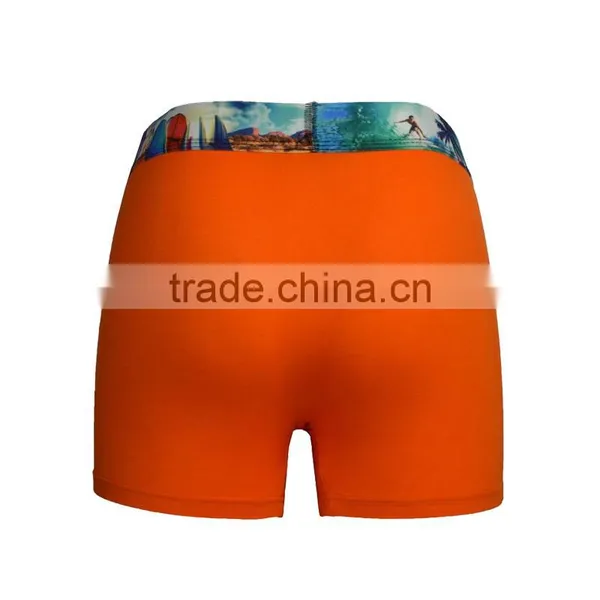 Cotton and Spandex Fabric Men's Underpants Boxers photo-3