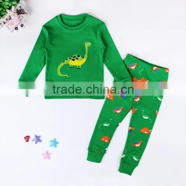 S15515A Wholesale Bamboo Cotton Baby Children Pajamas Sleepwear photo-2