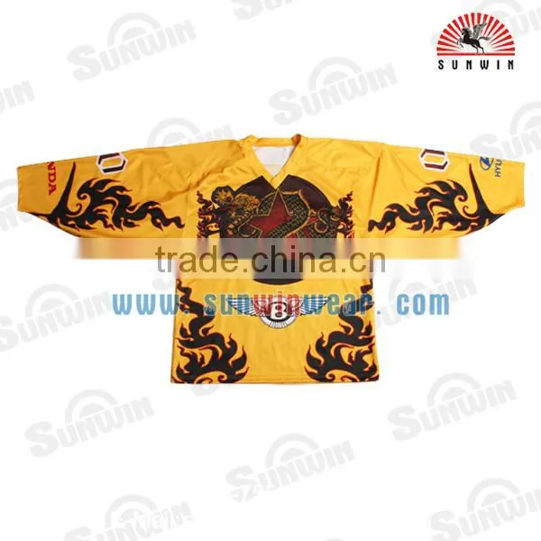 Wholesale Custom Men Women Blank Designer Ice Hockey Jerseys photo-2