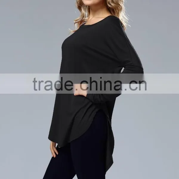 Factory Direct Soft Long Sleeve Large Size Old Fashion Blouse for Wholesale 2017 photo-6