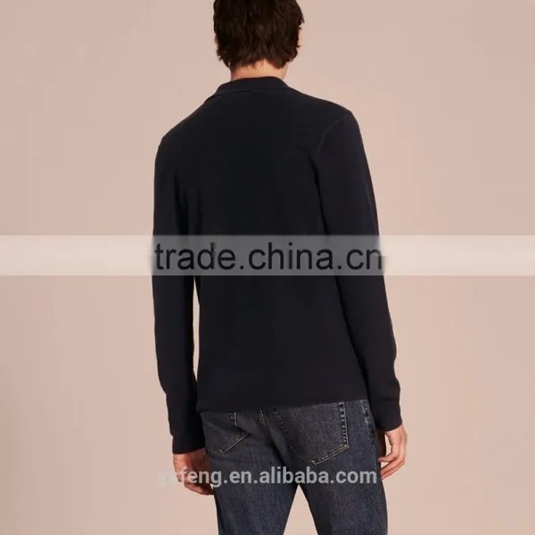 New Design Men's 100% Cashmere Cardigan Sweater photo-2