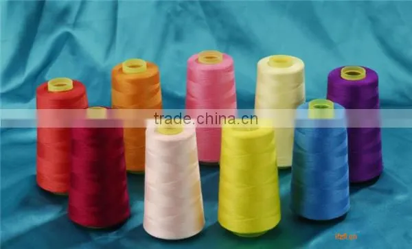 40/3 Hanchaun Hubei Dyed Polyester Yarn photo-6