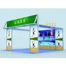 3m x 4m Truss Exhibition Booth Display , Aluminum Lightweight Booth
