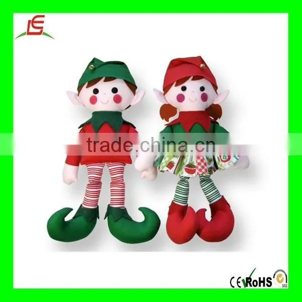 Chrismas Elf Gift for Kids Plush Doll photo-6