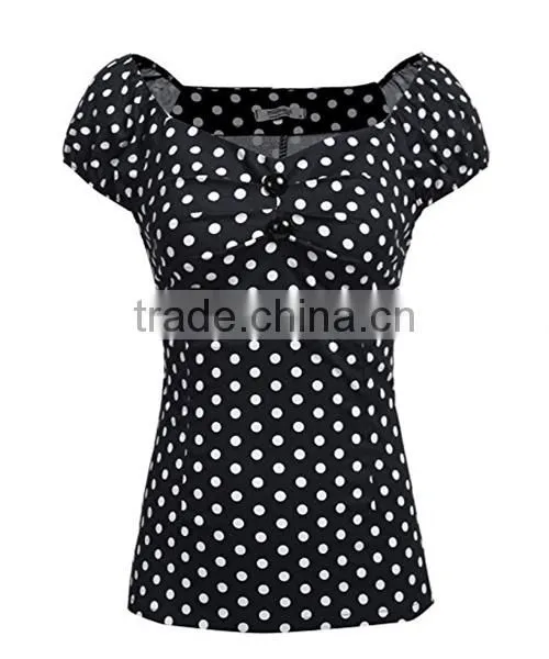 Good Quality Cheap Price Office Blouse Designs photo-4
