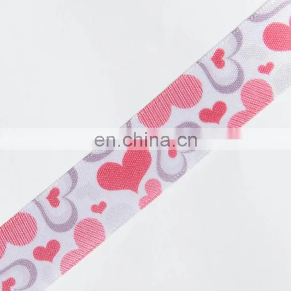 Wholesale Valentine's Day Romantic Love Heat Transfer Printed Ribbon photo-3