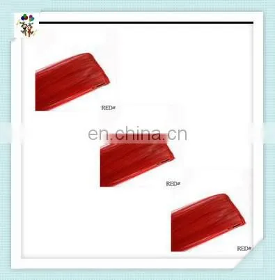 Cheap Pink Girls Hairpiece Synthetic Clip In Hair Extensions HPC-0153 photo-4
