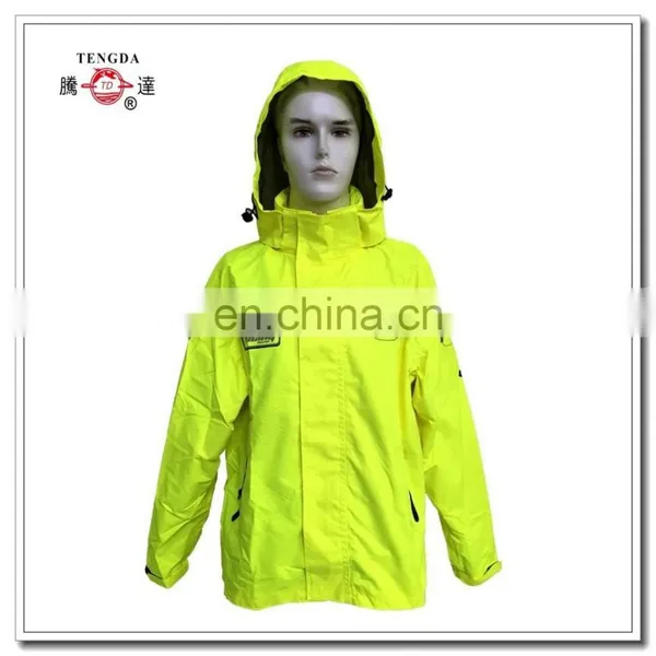 Breathable Windbreaker Polyester Waterproof Garment