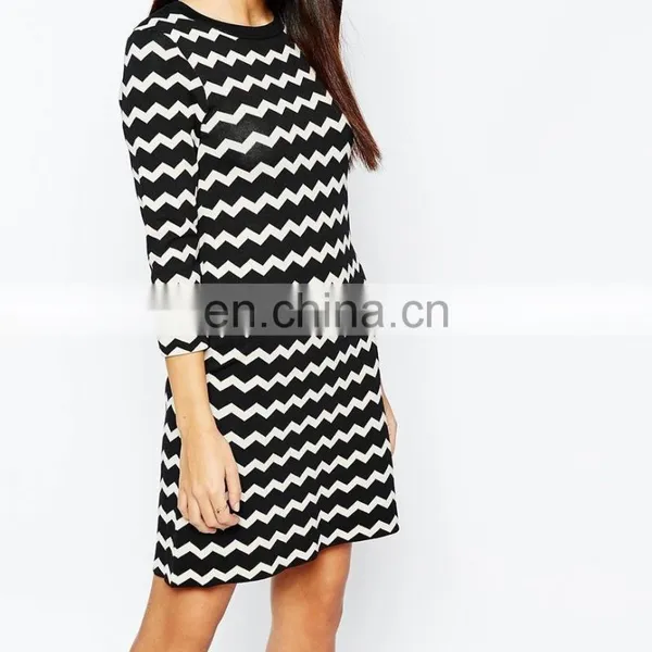 2016 Most Popular Latest Sexy Nighty Stripe Dress Picture photo-3