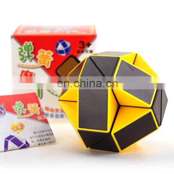 Snake Speed Cube Puzzle Fidget Cube Toy Twisty Puzzle Twist Magic Ruler Cube Christmas Gifts photo-3