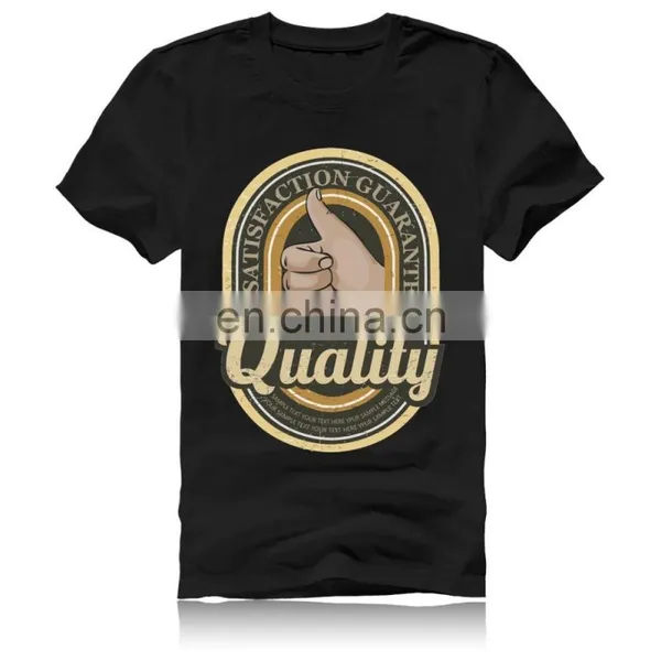100% Cotton Man's Black T-shirt photo-3